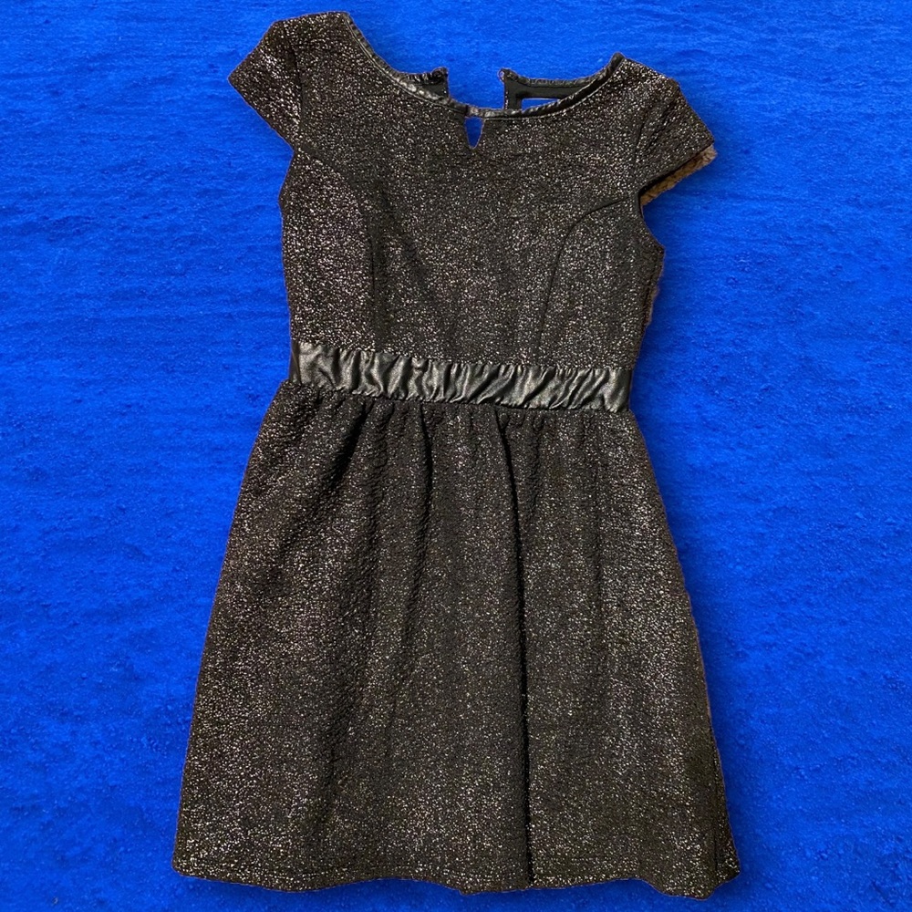 Xhiliration Girls Black Dress